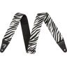 Fender Sangles et courroies/ WILD ZEBRA PRINT STRAP, 2"