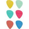 Fender Médiators/ OFFSET PICKS MULTI-COLOR (6)