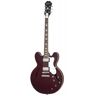 Epiphone Demi-caisse/ RIVIERA ARTIST NOEL GALLAGHER + ETUI DARK RED WINE IBG