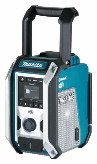 Makita DMR115 Radio de chantier avec Bluetooth, DAB et FM
