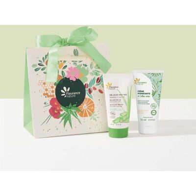 Fleurance Nature Fleurance Nature Sac Duo Aloe vera - Duo Soins Peau - Publicité Fleurance Nature Fleurance Nature Sac Duo Aloe vera - Duo Soins Peau - Publicité