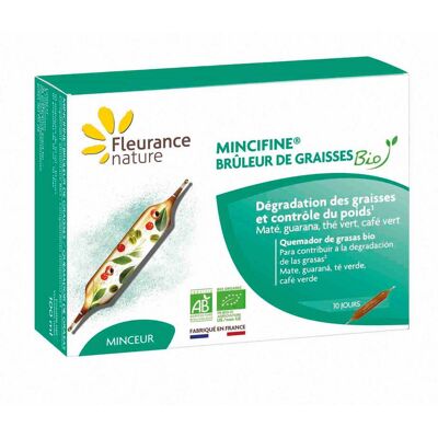 Ampoules Mincifine Brûleur de Graisses Bio Fleurance Nature - Publicité Ampoules Mincifine Brûleur de Graisses Bio Fleurance Nature - Publicité