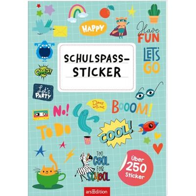 Schulspaßsticker: Über 250 Sticker Dekosticker Für Schule Und Freizeit - Publicité Schulspaßsticker: Über 250 Sticker Dekosticker Für Schule Und Freizeit - Publicité