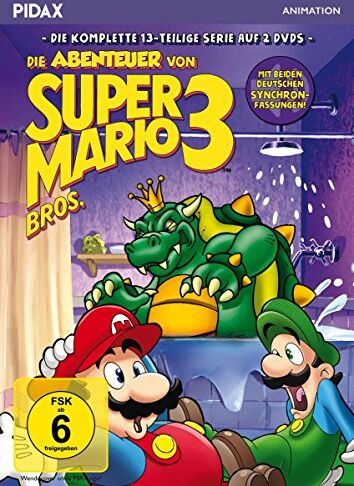 Die Abenteuer Von Super Mario Bros. 3 / Die Komplette 13-Teilige Serie Mit Dem Berühmtesten Videospiel-Duo Der Welt (Pidax Animation) [2 Dvds]