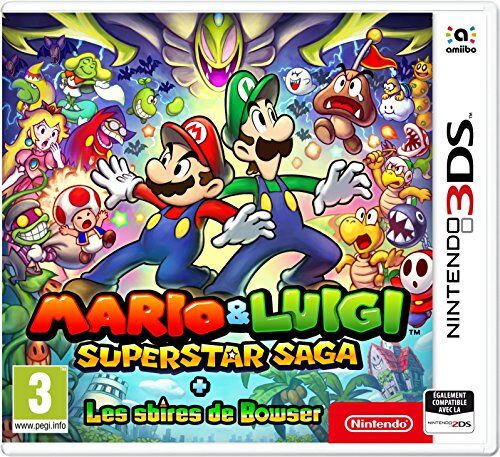 Nintendo Mario & Luigi : Superstar Saga + Les Sbires De Bowser Jeu 3ds