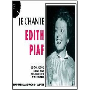 Edith Piaf Partition : Je Chante Piaf - Publicité