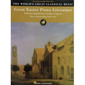 Hal Leonard Corp Great Easier Piano Literature: 100 Favorite Original Pieces By Major Composers (World'S Greatest Classical Music) - Publicité