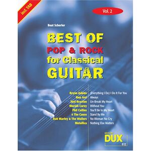 Collectif Of Pop & Rock For Classical Guitar 2. Gitarre, Tabulatur - Publicité