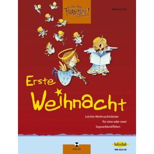Barbara Ertl Erste Weihnacht (Mit Cd) 33 Leichte Weihnachtslieder Für Eine Oder Zwei Sopranblockflöten - Publicité