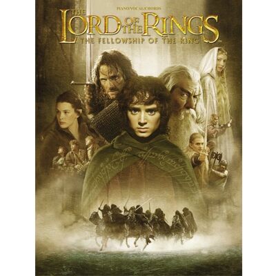 Alfred Music The Lord Of The Rings: The Fellowship Of The Ring: Piano / Vocal / Chords - Publicité Alfred Music The Lord Of The Rings: The Fellowship Of The Ring: Piano / Vocal / Chords - Publicité