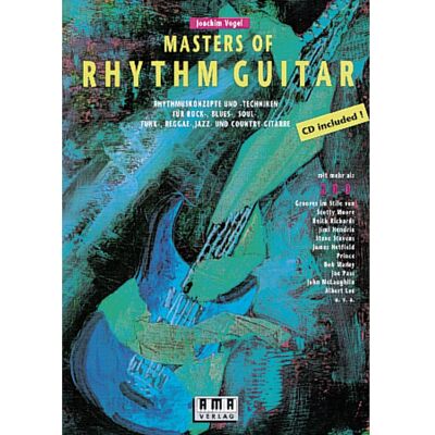Joachim Vogel Masters Of Rhythm Guitar: Rhythmuskonzepte Und -Techniken Für Rock-, Blues-, Soul-, Funk-, Reggae-, Jazz- Und Country-Gitarre: Rhythmuskonzepte Und ... Und Country-Gitarre. Mit Mehr Als 200 Grooves - Publicité Joachim Vogel Masters Of Rhythm Guitar: Rhythmuskonzepte Und -Techniken Für Rock-, Blues-, Soul-, Funk-, Reggae-, Jazz- Und Country-Gitarre: Rhythmuskonzepte Und ... Und Country-Gitarre. Mit Mehr Als 200 Grooves - Publicité