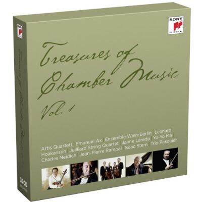 Juilliard String Quartet Treasures Of Chamber Music Vol. 1 - Publicité Juilliard String Quartet Treasures Of Chamber Music Vol. 1 - Publicité