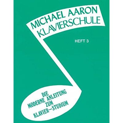 Michael Aaron Klavierschule, Heft 3 - Publicité Michael Aaron Klavierschule, Heft 3 - Publicité