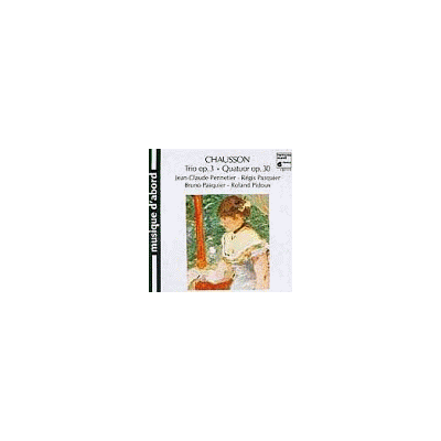 Pennetier Ernest Chausson: Trio Pour Piano, Violon Et Violoncelle (Op. 3) / Quatuor Pour Piano, Violon, Alto Et Violoncelle (Op. 30) - Publicité Pennetier Ernest Chausson: Trio Pour Piano, Violon Et Violoncelle (Op. 3) / Quatuor Pour Piano, Violon, Alto Et Violoncelle (Op. 30) - Publicité