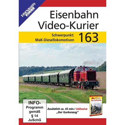 Eisenbahn Video-Kurier 163 - Schwerpunkt Mak-Diesellokomotiven - Publicité Eisenbahn Video-Kurier 163 - Schwerpunkt Mak-Diesellokomotiven - Publicité