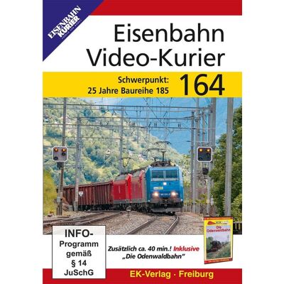 Eisenbahn Video-Kurier 164 - Schwerpunkt 25 Jahre Baureihe 185 - Publicité Eisenbahn Video-Kurier 164 - Schwerpunkt 25 Jahre Baureihe 185 - Publicité