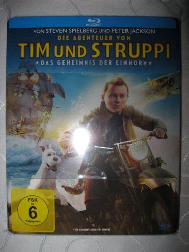 Steven Spielberg Die Abenteuer Von Tim & Struppi - Das Geheimnis Der Einhorn (Steelbook)