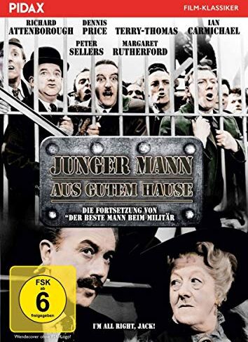 John Boulting Junger Mann Aus Gutem Hause (I'M All Right, Jack!) / Fortsetzung Von Der e Mann Beim Militär Mit Margaret Rutherford (Bek. Als Miss Marple) (Pidax Film-Klassiker)