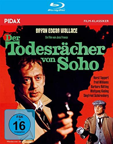 Jess Frank Bryan Edgar Wallace: Der Todesrächer Von Soho / Spannender Gruselkrimi Mit Starbesetzung + Bonusmaterial (Pidax Film-Klassiker) [Blu-Ray]