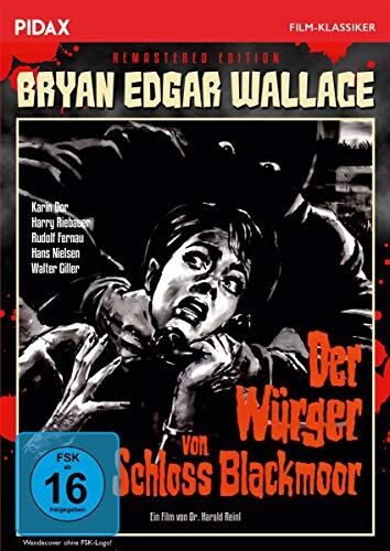 Harald Reinl Bryan Edgar Wallace: Der Würger Von Schloss Blackmoor - Remastered Edition / Spannender Gruselkrimi Mit Starbesetzung + Bonusmaterial, Inkl. Hörspielfassung (Pidax Film-Klassiker)