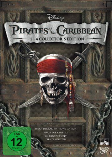Gore Verbinski Pirates Of The Caribbean - Die Piraten-Quadrologie [8 Dvds]