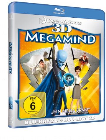 Tom McGrath Megamind (+ Blu-Ray) [Blu-Ray 3d]