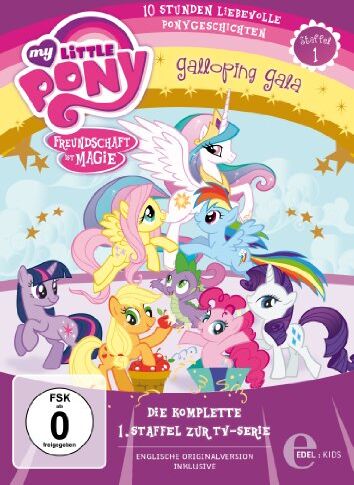 Jayson Thiessen My Little Pony: Freundschaft Ist Magie - Die Komplette 1. Staffel [4 Dvds]