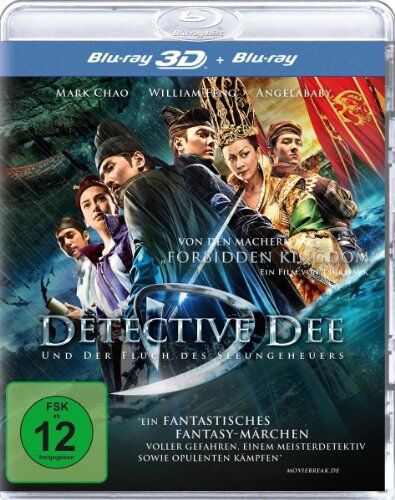 Tsui Hark Detective Dee Und Der Fluch Des Seeungeheuers (Inkl. 2d-Version) [3d Blu-Ray]