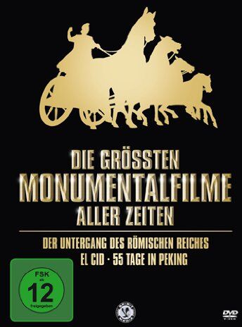 Anthony Mann Die Größten Monumentalfilme Aller Zeiten [3 Dvds]