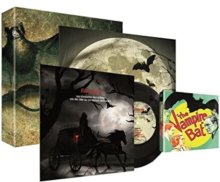 Strayer, Frank R. Vampire Der Nacht (The Vampire Bat) - Doppel Blu-Ray + Vinyl Single (7inch) Collectors Box - Limited Ed. 200 Stück - Erstmals In Deutscher Sprache