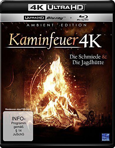 Marc Stengel Kaminfeuer - Schmiede/jagdhütte (4k Ultra-Hd) (+ Blu-Ray)