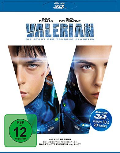 Luc Besson Valerian - Die Stadt Der Tausend Planeten [3d Blu-Ray]