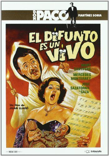 dvd El Difunto Es Un Vivo - Don Paco Martinez Soria