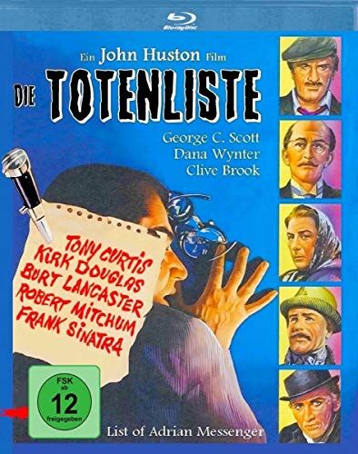 John Huston Die Totenliste - Clever Konstruiertes All-Star-Krimipuzzle - Deutsche Blu-Ray Premiere - Limitiert Auf 999 Exemplare