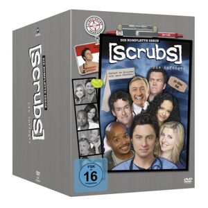 Zach Braff Scrubs: Die Anfänger - Die Komplette Serie, Staffel 1-9 (31 Discs)