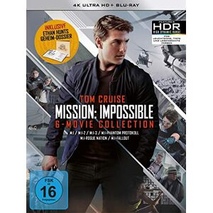 Christopher McQuarrie Mission: Impossible The 6 Movie Collection - Limited Boxset 4k Uhd [Blu-Ray] (Exklusiv Bei Amazon.De)