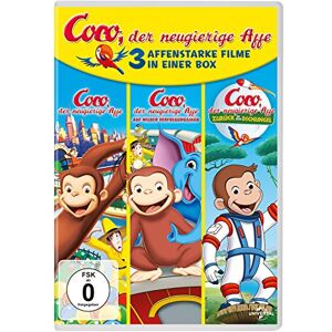 Coco, Der Neugierige Affe – 3 Affenstarke Filme In Einer Box [3 Dvds]