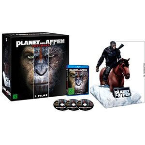 Rupert Wyatt Planet Der Affen Trilogie - Special-Edition Mit Caesar Figur (Exklusiv Bei Amazon.De) [Blu-Ray] [Limited Collector'S Edition]