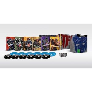 Michael Bay Transformers 6-Movie Collection - Limited Steelbook [6 4k Ultra Hds] + [6 Bonus Blu-Rays]