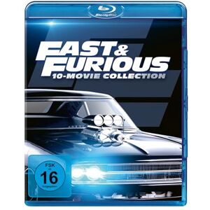 Vin Diesel Fast & Furious - 10-Movie-Collection [Blu-Ray]