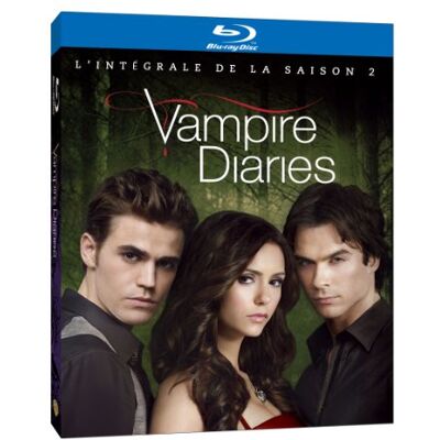 Vampire Diaries - Saison 2 - Coffret 4 Blu-Ray - Publicité Vampire Diaries - Saison 2 - Coffret 4 Blu-Ray - Publicité
