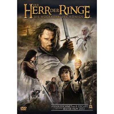 Peter Jackson Der Herr Der Ringe - Die Rückkehr Des Königs (2 Dvds) - Publicité Peter Jackson Der Herr Der Ringe - Die Rückkehr Des Königs (2 Dvds) - Publicité