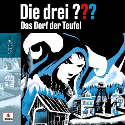 Die Drei ??? - Das Dorf Der Teufel (Fragezeichen) - Publicité Die Drei ??? - Das Dorf Der Teufel (Fragezeichen) - Publicité
