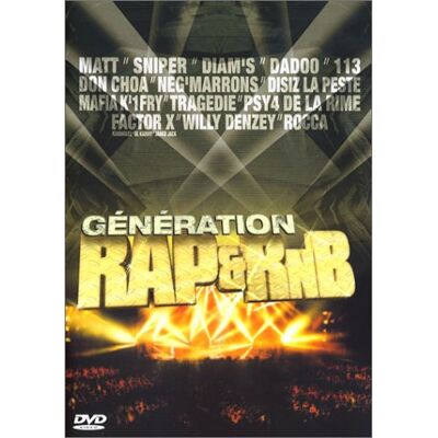 Various Génération Rap & Rnb - Live - Publicité Various Génération Rap & Rnb - Live - Publicité