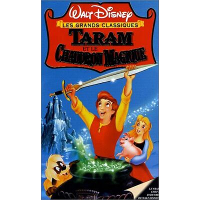 Walt Disney Taram Et Le Chaudron Magique - Publicité Walt Disney Taram Et Le Chaudron Magique - Publicité