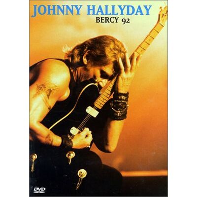 Johnny Hallyday : Bercy 92 - Publicité Johnny Hallyday : Bercy 92 - Publicité