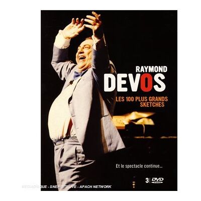 Raymond Devos : Les 100 Plus Grands Sketches - Coffret 3 Dvd - Publicité Raymond Devos : Les 100 Plus Grands Sketches - Coffret 3 Dvd - Publicité