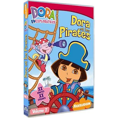 Dora l'exploratrice, Vol.7 : Dora et les pirates - DVD - Publicité Dora l'exploratrice, Vol.7 : Dora et les pirates - DVD - Publicité