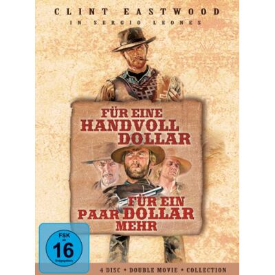 Sergio Leone Dollar-Box (4 Dvds) - Publicité Sergio Leone Dollar-Box (4 Dvds) - Publicité