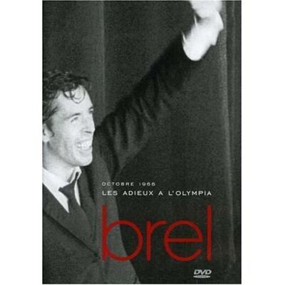 Jacques Brel : Les Adieux À L'Olympia (1966) - Publicité Jacques Brel : Les Adieux À L'Olympia (1966) - Publicité